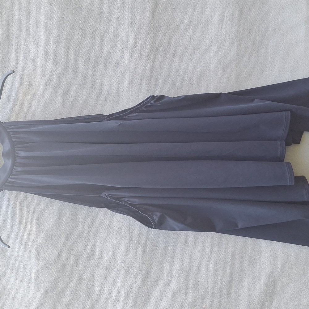 Eloquii Navy Cold Shoulder Top